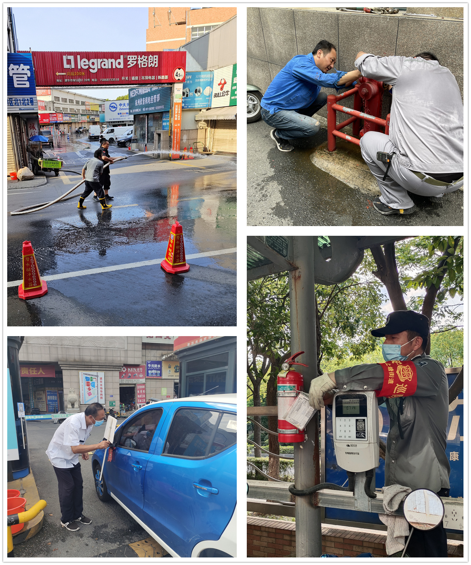 不服“暑”！建華市場勇戰(zhàn)高溫！