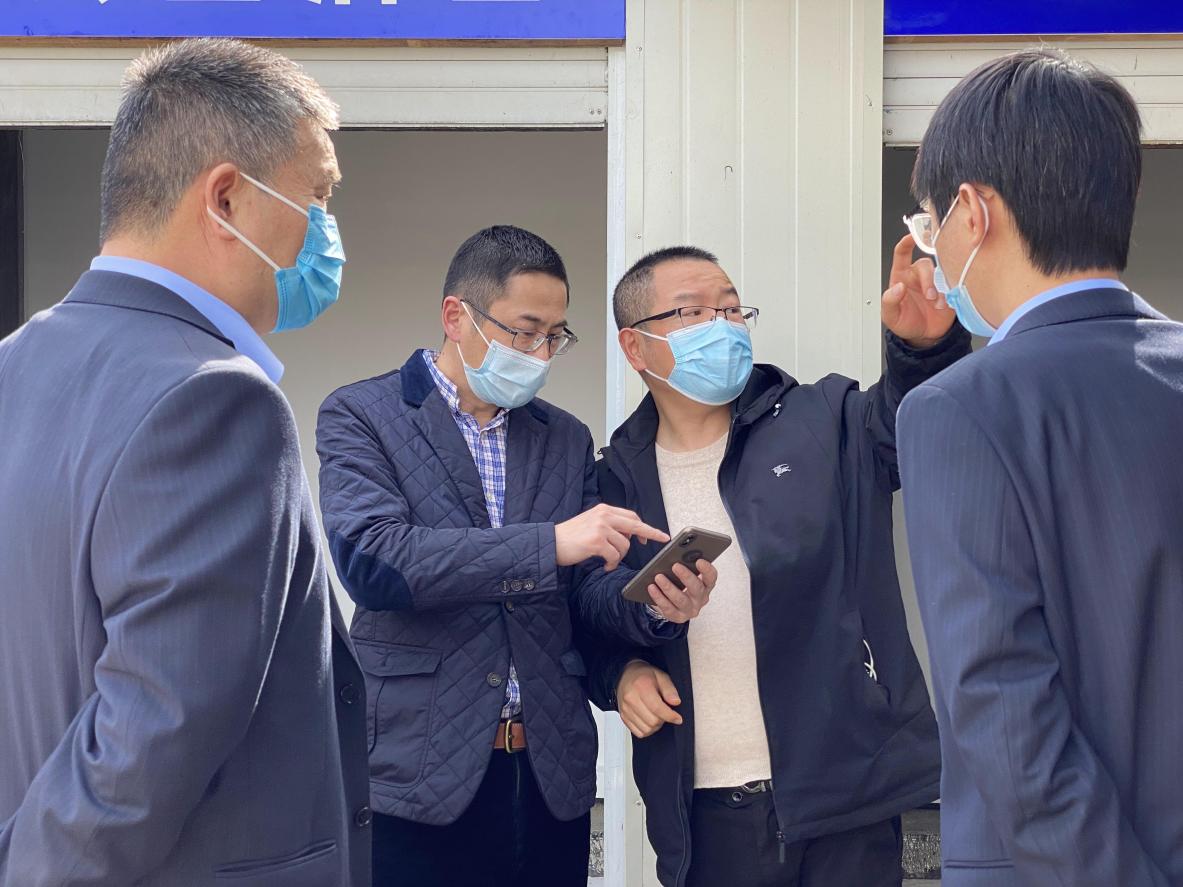 杭州市市場監(jiān)管局楊慶副處長蒞臨錢江商城開展進(jìn)口商品疫情防控指導(dǎo)工作