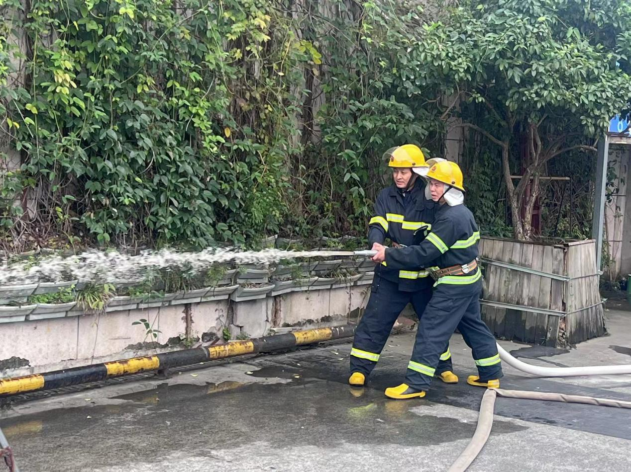 錢江商城、水晶城聯(lián)合消防演練共筑平安防線