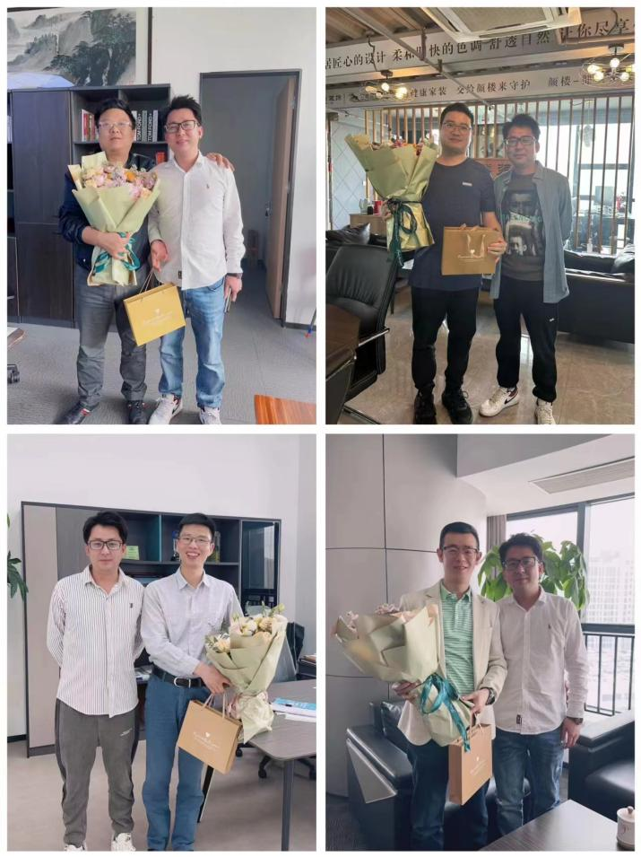 集團(tuán)開展4月份企業(yè)家生日走訪活動