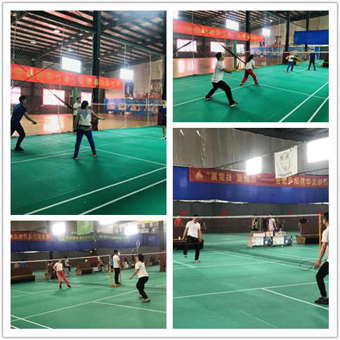 “慶五一 迎五四” 廬陽建華文創(chuàng)園開展羽毛球互動(dòng)賽