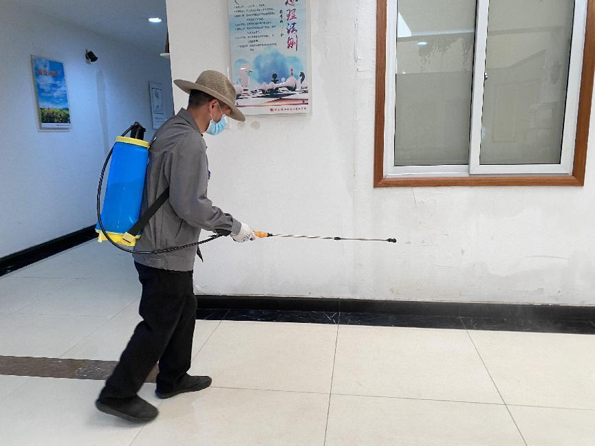 錢江商城做好日常消殺，筑牢安全屏障