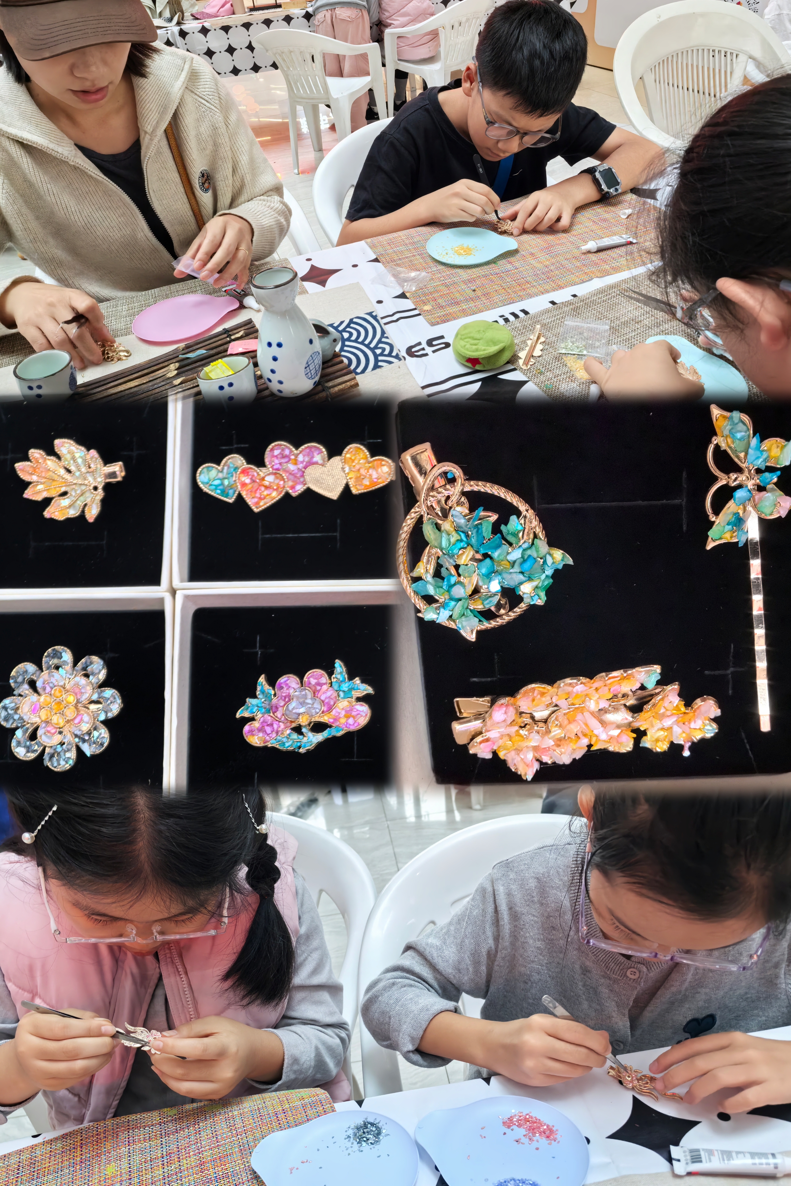 非遺傳承，共慶華誕——水晶城螺鈿DIY活動(dòng)圓滿舉行