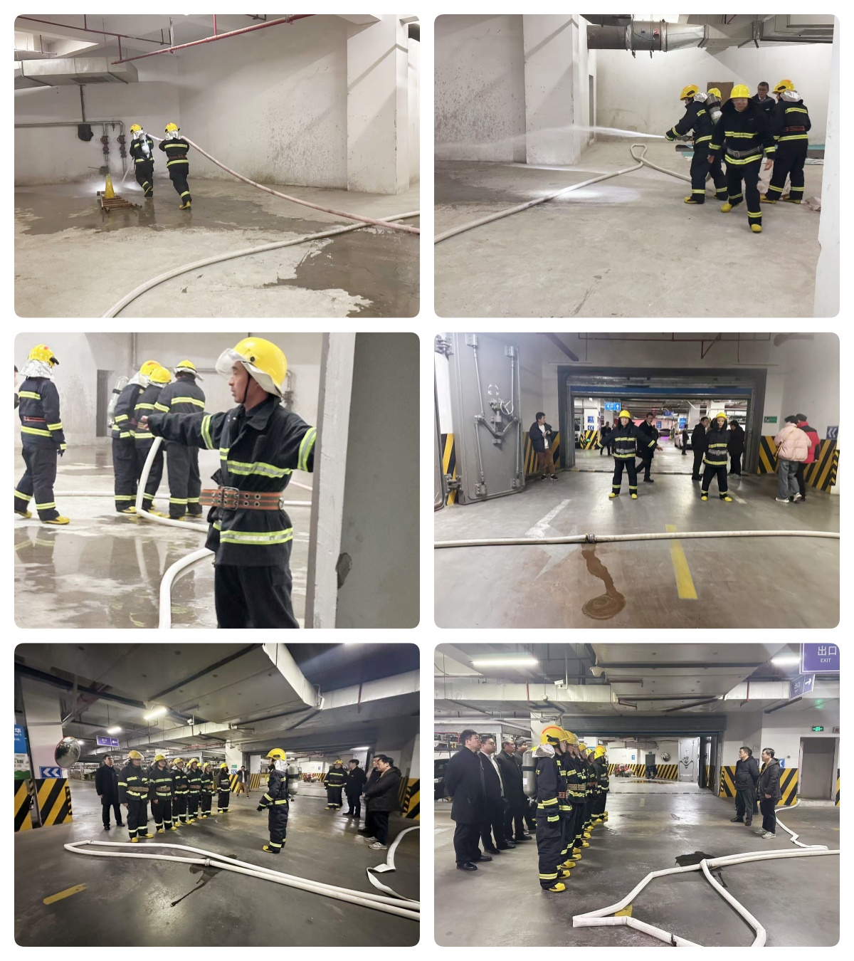 水晶城聯(lián)合大關(guān)街道、錢江商城開(kāi)展消防聯(lián)勤聯(lián)動(dòng)演練